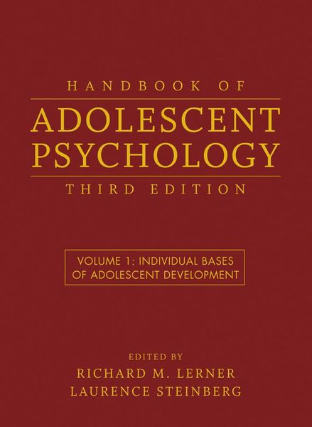 Produktbild: Handbook of Adolescent Psychology, Volume 1