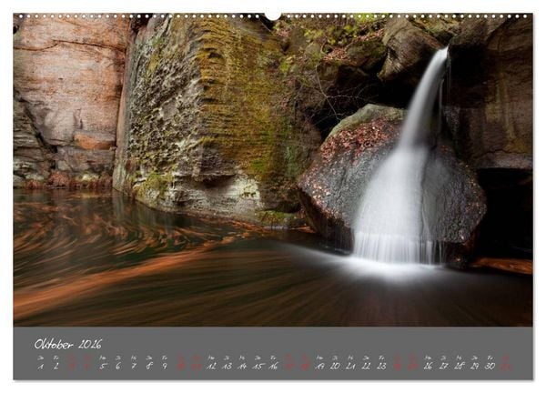 Produktbild: Traumlandschaft - S&auml;chsische Schweiz (hochwertiger Premium Wandkalender 2026 DIN A2 quer), Kunstdruck in Hochglanz