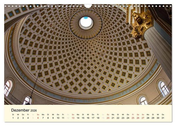 Produktbild: Malta und Gozo, Perlen im Mittelmeer (Wandkalender 2026 DIN A3 quer), CALVENDO Monatskalender