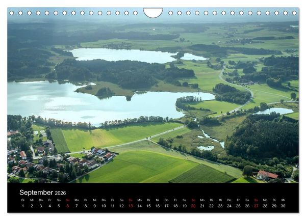 Produktbild: Unser Bayern (Wandkalender 2026 DIN A4 quer), CALVENDO Monatskalender