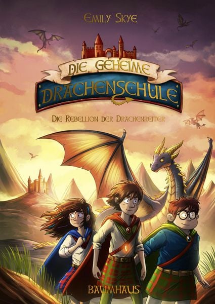 Produktbild: Die geheime Drachenschule - Die Rebellion der Drachenreiter