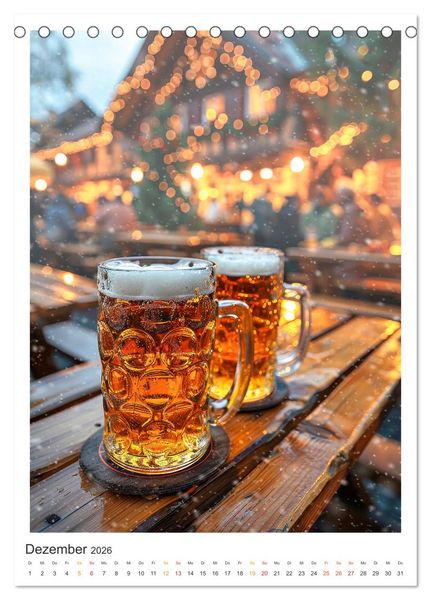 Produktbild: Cooles Bier - K&ouml;stliches aus der Natur. (Tischkalender 2026 DIN A5 hoch), CALVENDO Monatskalender
