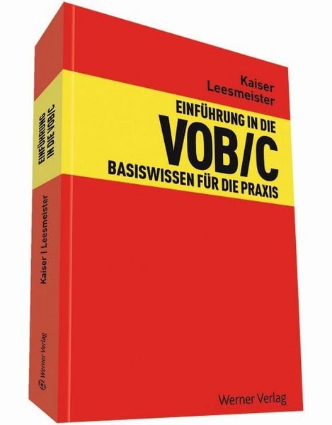 Produktbild: Einf&uuml;hrung in die VOB/C