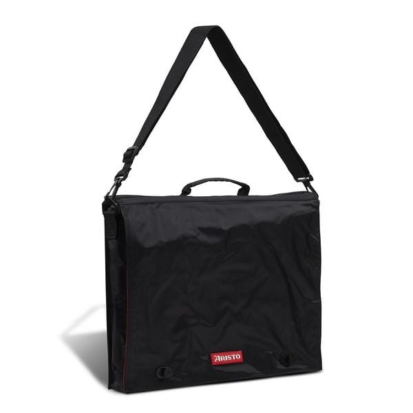 Produktbild: ARISTO Zeichenplattentasche A4 Carry Bag, schwarz, Innenseite rot