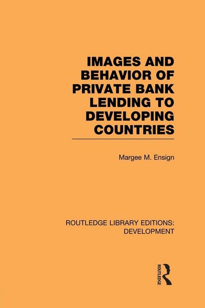 Produktbild: Images and Behaviour of Private Bank Lending to Developing Countries