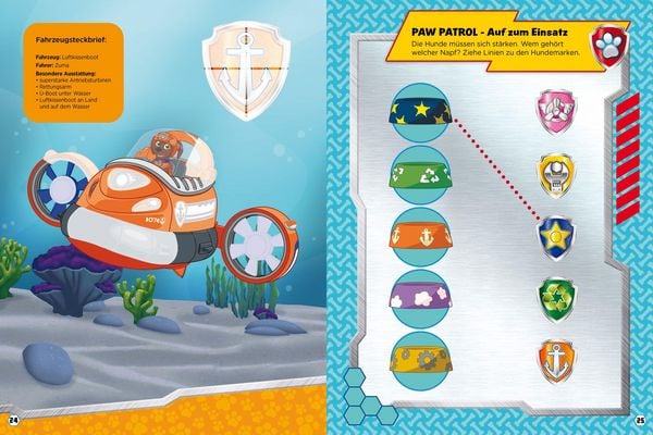 Produktbild: PAW Patrol: Meine Fahrzeuge Sticker-Bilder