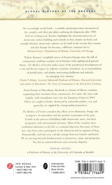 Produktbild: The Burdens of Freedom