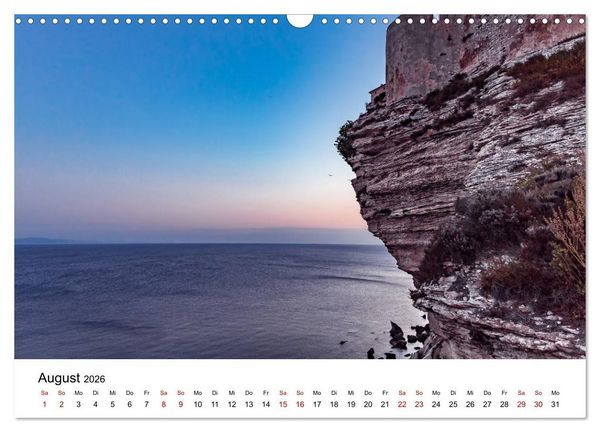 Produktbild: Korsika - Die Sch&ouml;ne im MIttelmeer (Wandkalender 2026 DIN A3 quer), CALVENDO Monatskalender