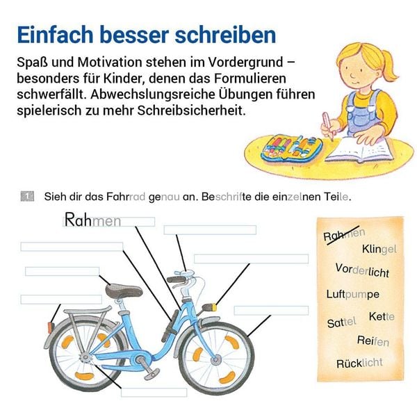 Produktbild: Das &Uuml;bungsheft Texte schreiben 3