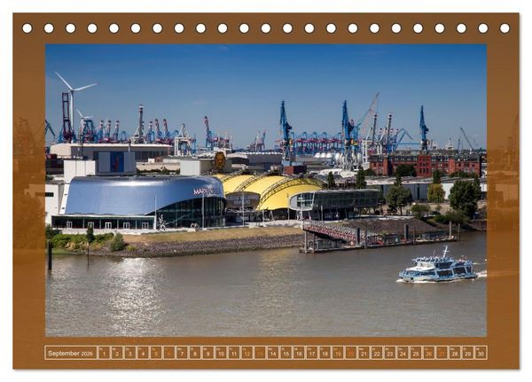 Produktbild: Hamburg, die Weltstadt im Norden von Deutschland (Tischkalender 2026 DIN A5 quer), CALVENDO Monatskalender