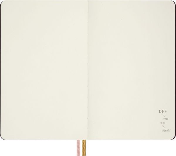 Produktbild: Moleskine Alice im Wunderland Notizbuch limitierte Ausgabe, L/A5, blanko, fester Einband