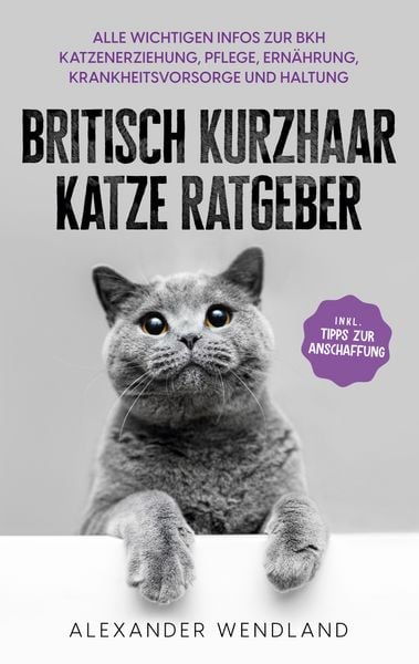 Britisch Kurzhaar Katze Ratgeber, Taschenbuch von Alexander Wendland, BoD – Books on Demand, 978-3-7557-5720-7