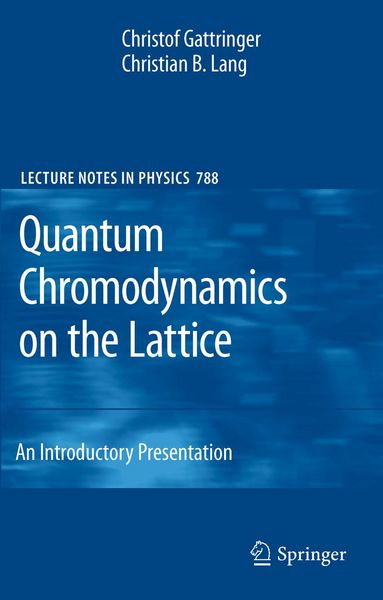 Produktbild: Quantum Chromodynamics on the Lattice