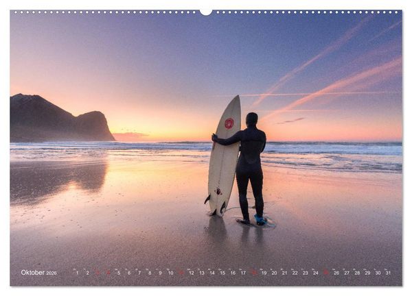 Produktbild: Horizonte (hochwertiger Premium Wandkalender 2026 DIN A2 quer), Kunstdruck in Hochglanz