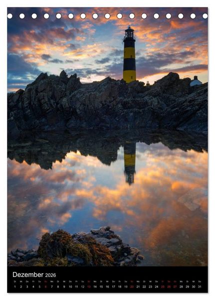 Produktbild: Irland entdecken (Tischkalender 2026 DIN A5 hoch), CALVENDO Monatskalender