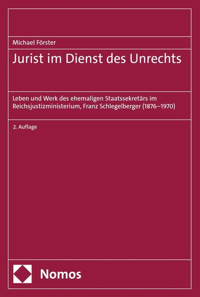 Produktbild: Jurist im Dienst des Unrechts