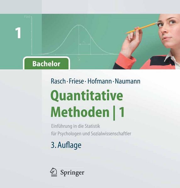 Produktbild: Quantitative Methoden 1.Einf&uuml;hrung in die Statistik f&uuml;r Psychologen und Sozialwissenschaftler