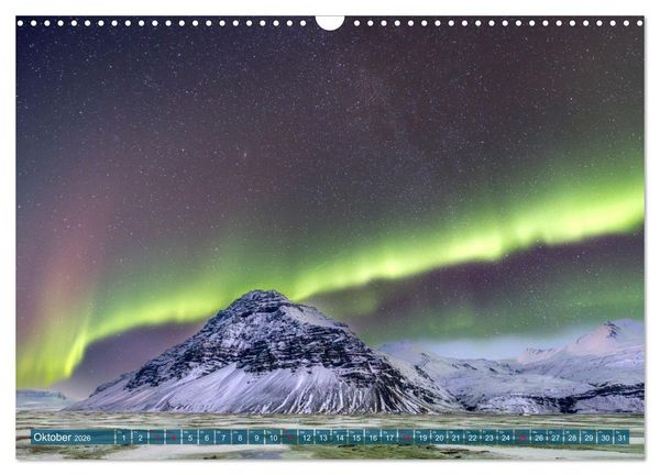 Produktbild: Island - Reise in eine andere Welt (Wandkalender 2026 DIN A3 quer), CALVENDO Monatskalender