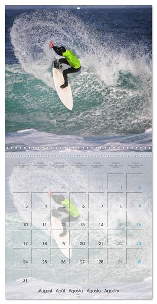 Produktbild: Surfing Passion (Wall Calendar 2026 12 &times; 12 Inch) CALVENDO 12 Month Wall Calendar