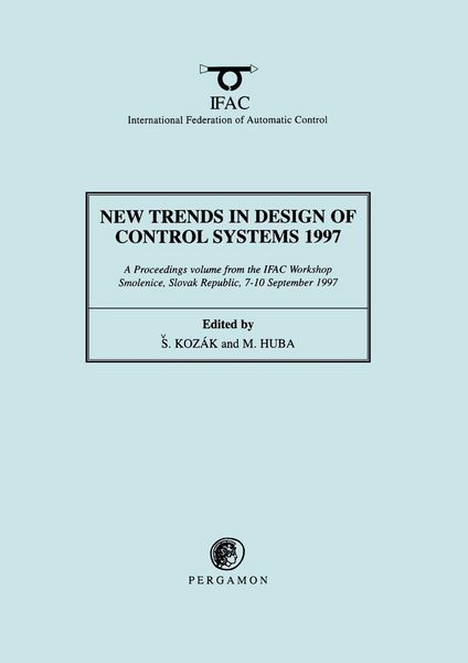 Produktbild: New Trends in Design of Control Systems 1997