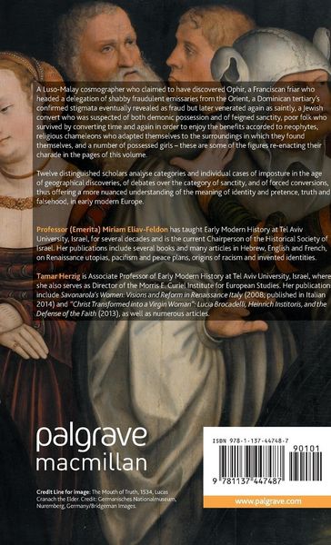 Produktbild: Dissimulation and Deceit in Early Modern Europe
