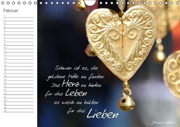 Produktbild: LEBENSGL&Uuml;CK (Wandkalender immerw&auml;hrend DIN A4 quer)