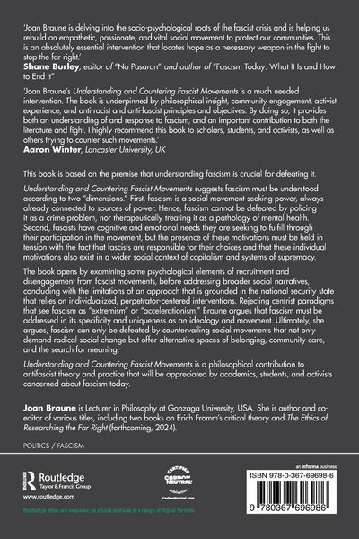 Produktbild: Understanding and Countering Fascist Movements