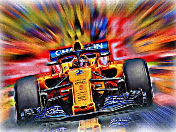Produktbild: CALVENDO Puzzle Stoffel Vandoorne - Saison 2018 1000 Teile Lege-Gr&ouml;&szlig;e 640 x 480 cm Foto-Puzzle Bild von Jean-Louis Glineur alias DeVerviers