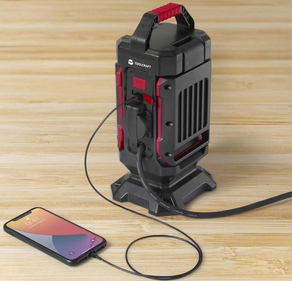 Produktbild: TOOLCRAFT LED-Baustrahler 40W Naturwei&szlig; TO-7843725