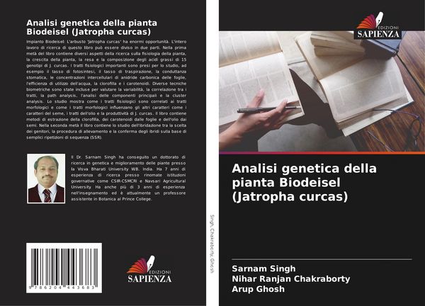 Produktbild: Analisi genetica della pianta Biodeisel (Jatropha curcas)