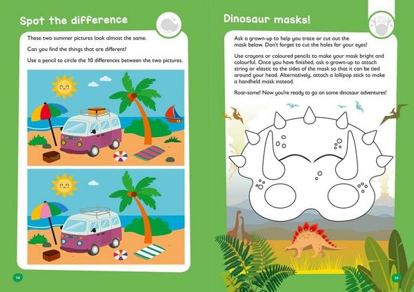 Produktbild: Reception to Year 1 Summer Activity Book with stickers
