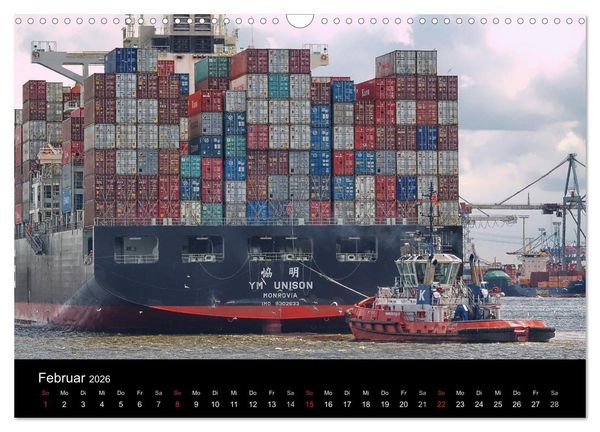 Produktbild: Hafenarbeiter (Wandkalender 2026 DIN A3 quer), CALVENDO Monatskalender