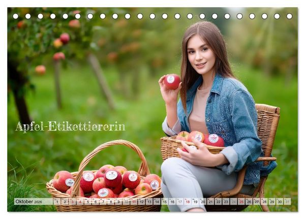 Produktbild: Lustige Berufe (Tischkalender 2026 DIN A5 quer), CALVENDO Monatskalender