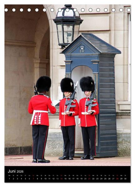 Produktbild: London - Impressionen (Tischkalender 2026 DIN A5 hoch), CALVENDO Monatskalender