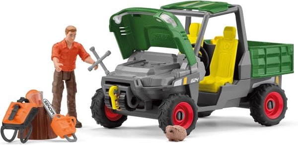 Schleich - Farm World - Waldbauer mit Fahrzeug