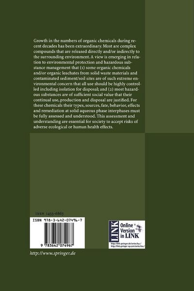 Produktbild: Pollutant-Solid Phase Interactions Mechanisms, Chemistry and Modeling