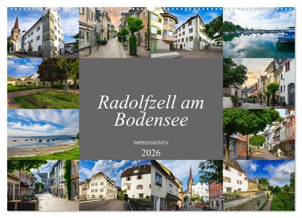 Produktbild: Radolfzell am Bodensee - Impressionen (Wandkalender 2026 DIN A2 quer), CALVENDO Monatskalender
