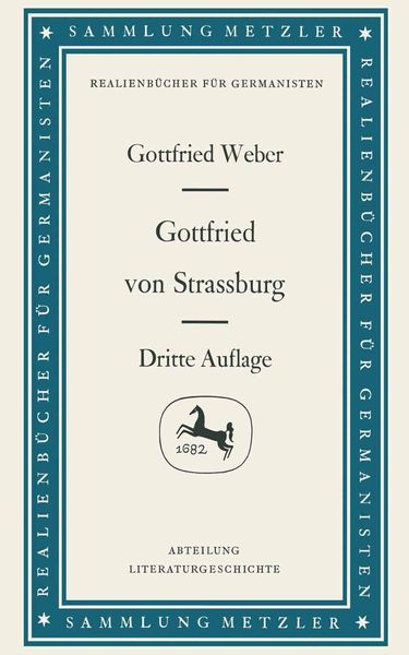 Produktbild: Gottfried von Strassburg