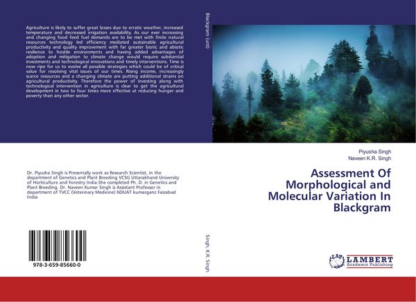 Produktbild: Assessment Of Morphological and Molecular Variation In Blackgram