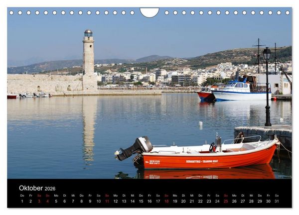 Produktbild: Insel Kreta (Wandkalender 2026 DIN A4 quer), CALVENDO Monatskalender