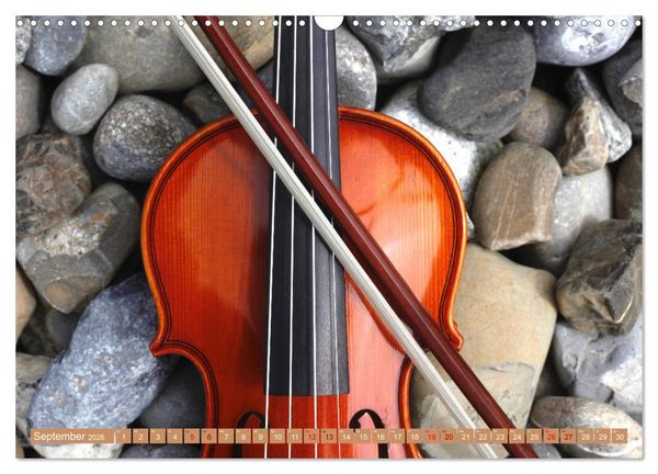 Produktbild: Aus Liebe zur Musik (Wandkalender 2026 DIN A3 quer), CALVENDO Monatskalender