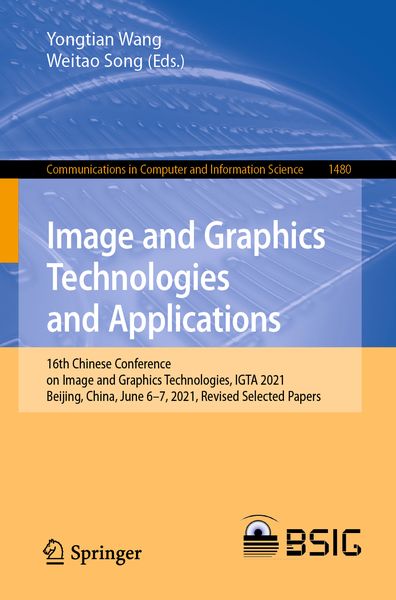 Produktbild: Image and Graphics Technologies and Applications