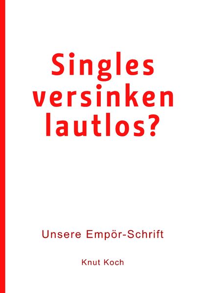 Produktbild: Singles versinken lautlos?