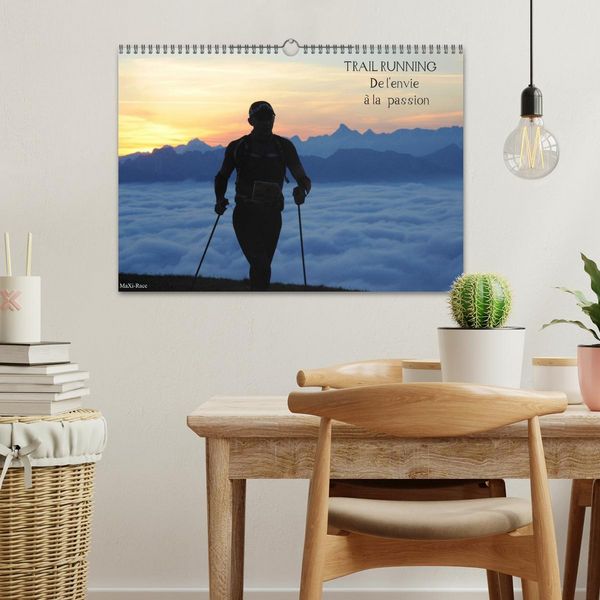 Produktbild: Trail Running De l'Envie &agrave; la Passion (Calendrier mural 2026 DIN A3 vertical), CALVENDO calendrier mensuel