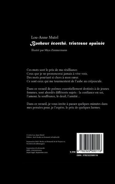 Produktbild: Bonheur &eacute;corch&eacute;, tristesse apais&eacute;e
