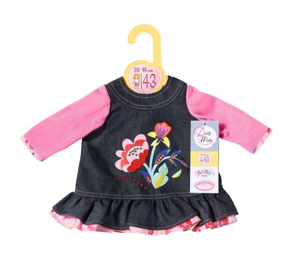 Produktbild: Dolly Moda Jeans Kleid Blumen 43