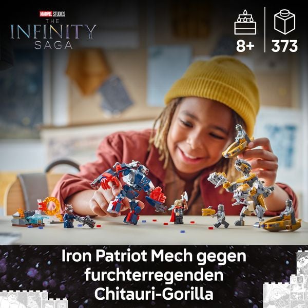 Produktbild: LEGO ǀ Marvel 76322 Avengers: Endgame Thor vs. Chitaur, Spielzeug