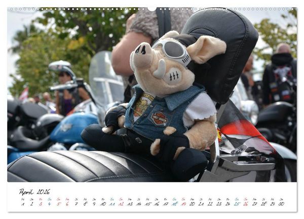 Produktbild: Harley Davidson - Details einer Legende (hochwertiger Premium Wandkalender 2026 DIN A2 quer), Kunstdruck in Hochglanz