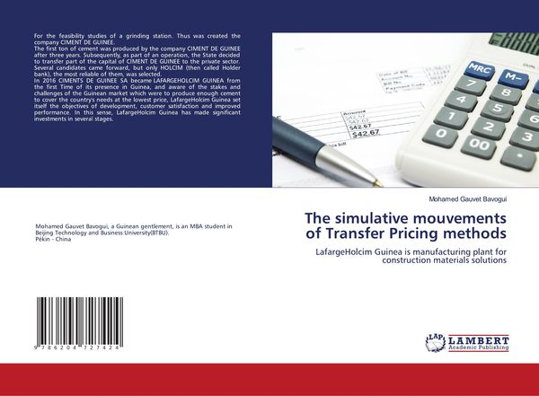 Produktbild: The simulative mouvements of Transfer Pricing methods