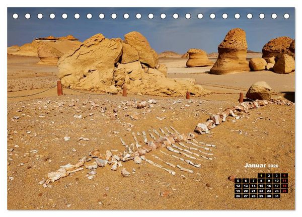 Produktbild: &Auml;gypten &ndash; westliche W&uuml;sten (Tischkalender 2026 DIN A5 quer), CALVENDO Monatskalender
